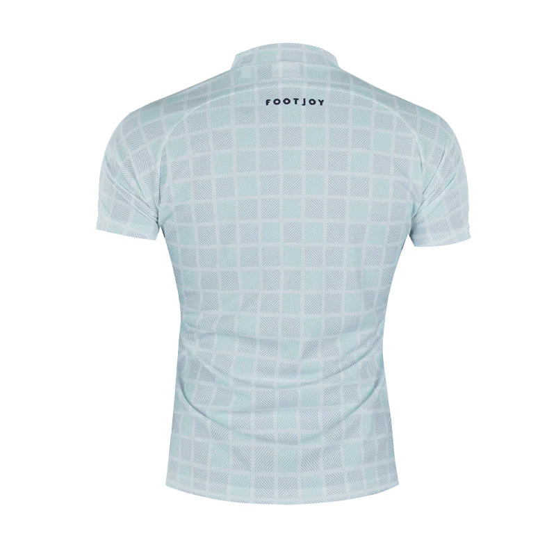 FOOTJOY Japan Checkered Women's Mock Shirts (White) - Image 2