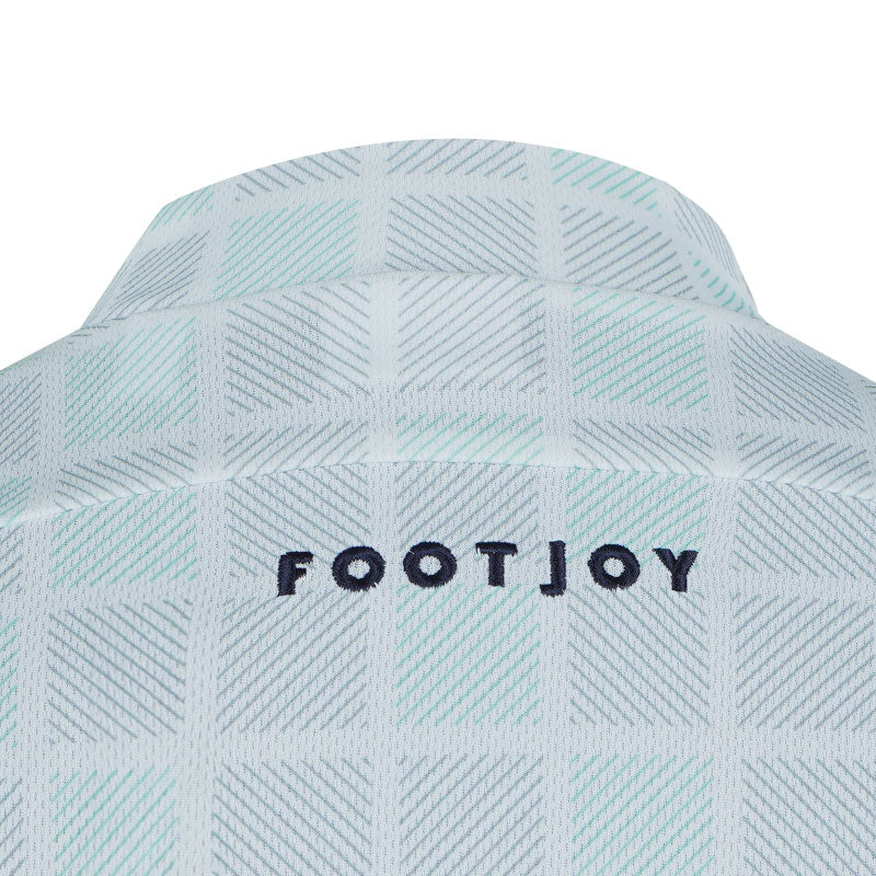 FOOTJOY Japan Checkered Women's Mock Shirts (White) - Image 4