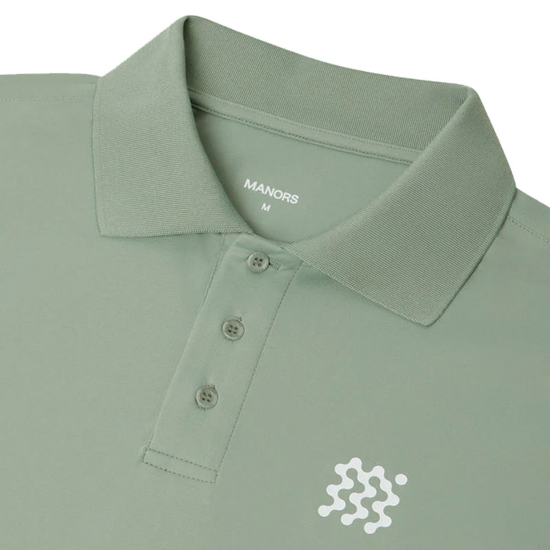 MANORS The Course Men's Polo (Sage) - Image 3