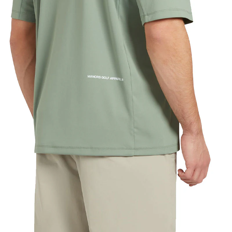 MANORS The Course Men's Polo (Sage) - Image 4