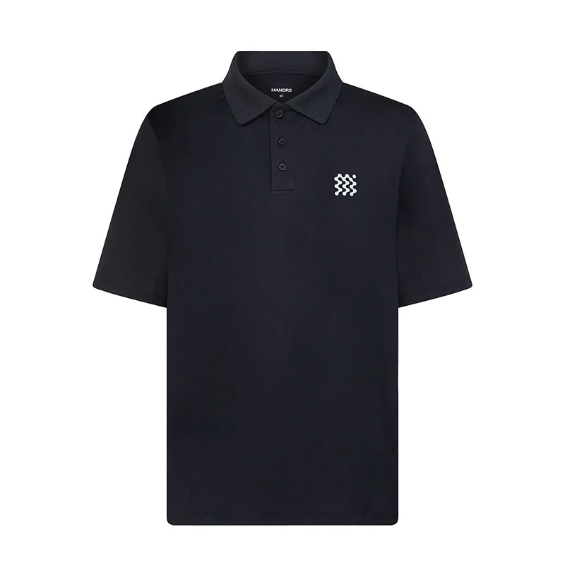 MANORS The Course Men's Polo (Black)