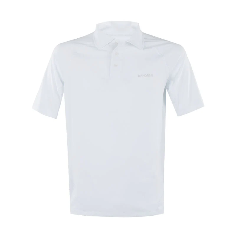 MANORS Lightweight Men's Polo (White)