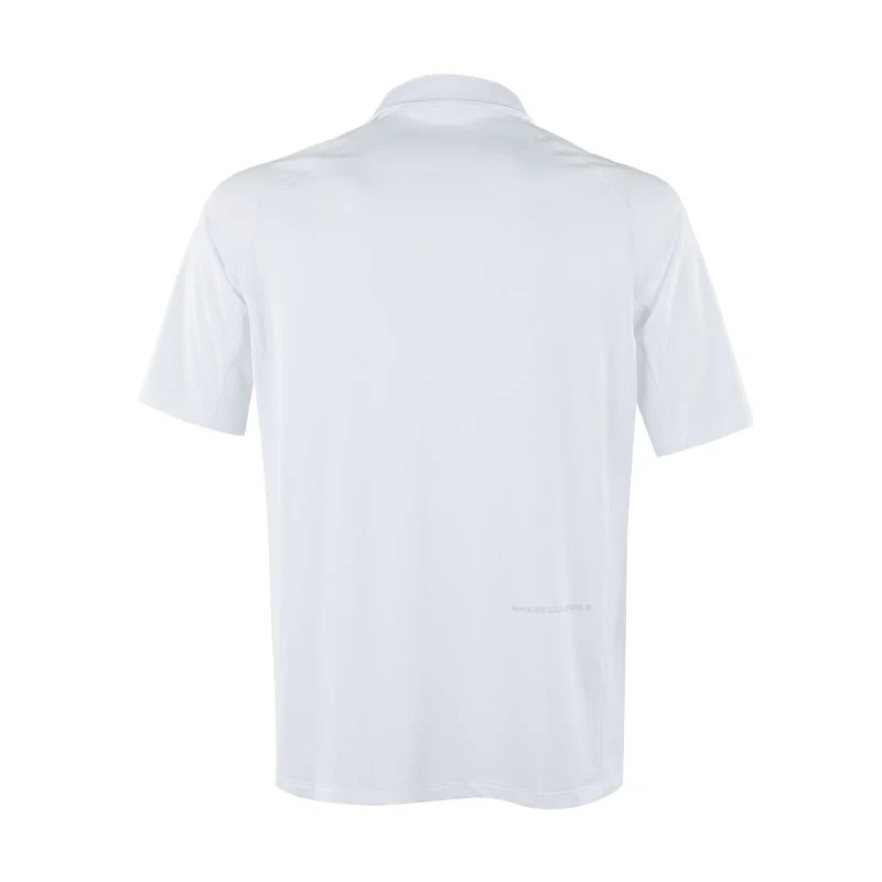 MANORS Lightweight Men's Polo (White) - Image 2