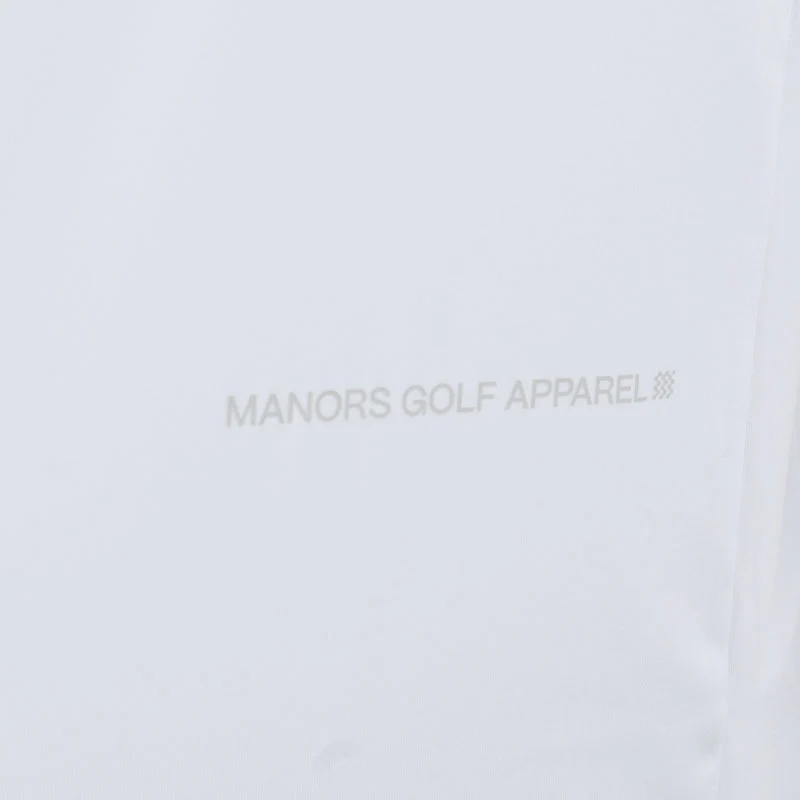 MANORS Lightweight Men's Polo (White) - Image 4
