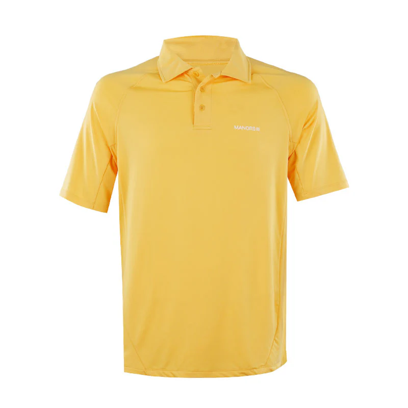 MANORS Lightweight Men's Polo (Yellow)