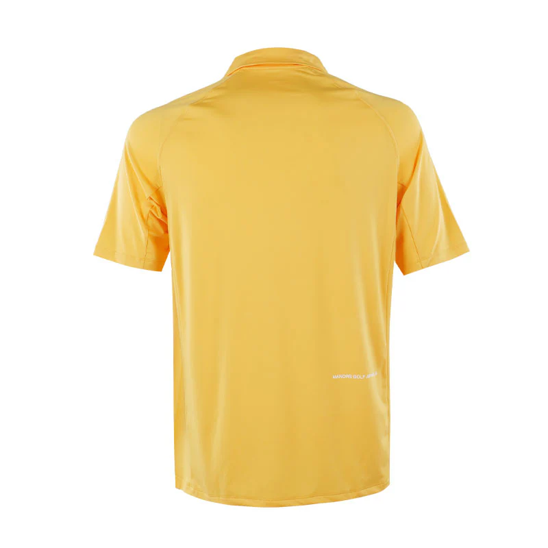 MANORS Lightweight Men's Polo (Yellow) - Image 2
