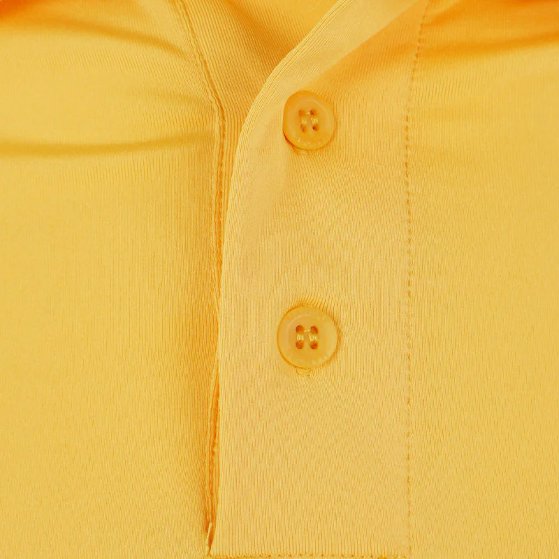 MANORS Lightweight Men's Polo (Yellow) - Image 3