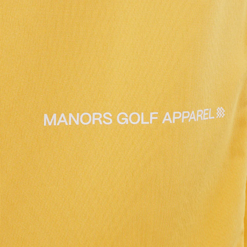 MANORS Lightweight Men's Polo (Yellow) - Image 4