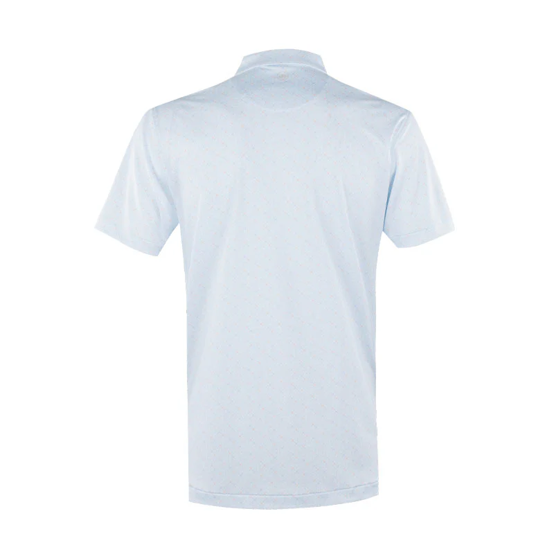 PETER MILLAR Castellina Men's Performance Jersey Polo (White) - Image 2