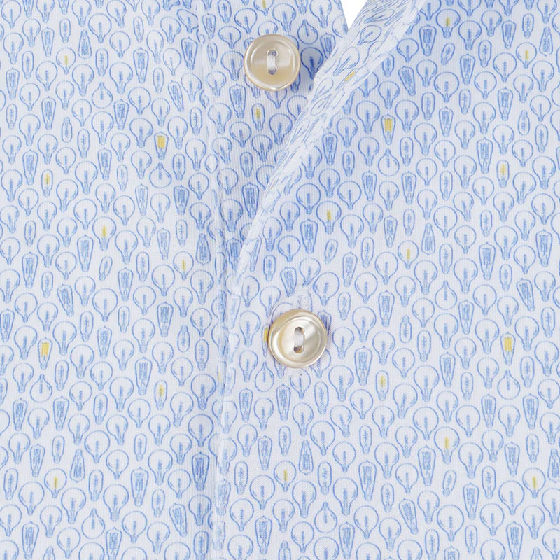 PETER MILLAR Bright Idea Performance Men's Polo (White) - Image 3