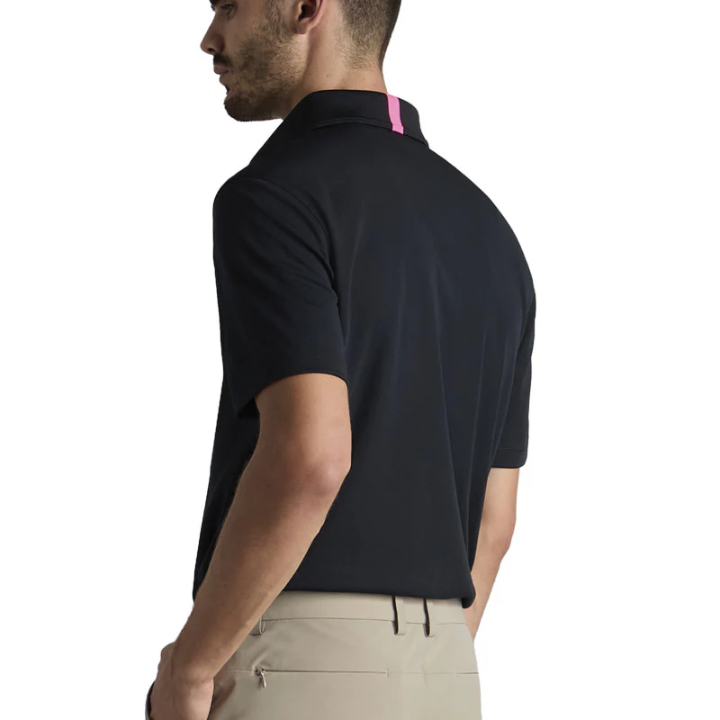 GFORE Essential Men's Performance Pique Polo (Onyx) - Image 2