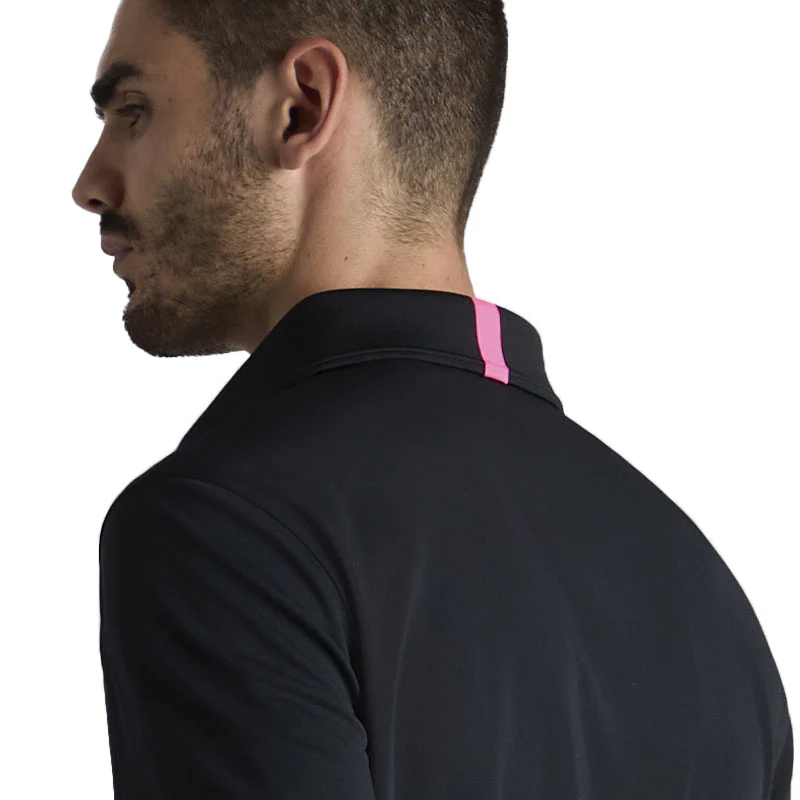 GFORE Essential Men's Performance Pique Polo (Onyx) - Image 4