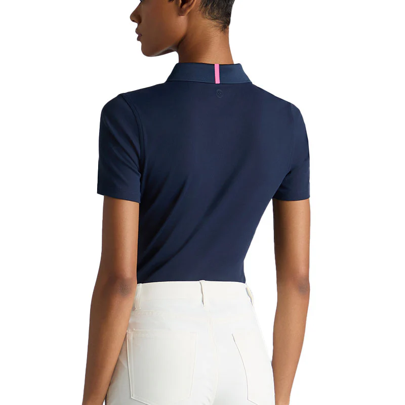 GFORE Ribbed Tech Nylon Women's Polo (Twilight) - Image 2