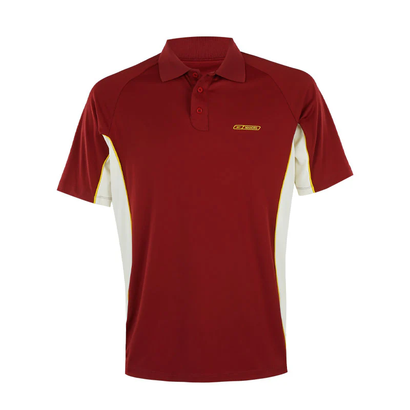 MANORS x Reebok Recycled Men's Polo (Burgundy)