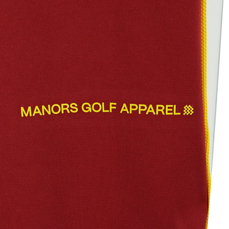 MANORS x Reebok Recycled Men's Polo (Burgundy) - Image 4