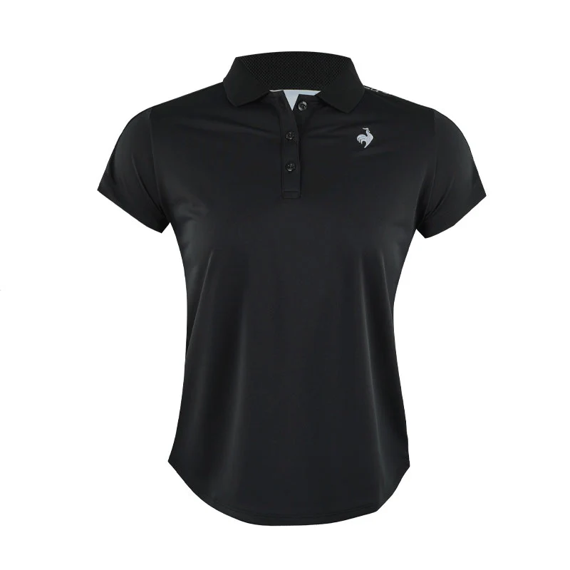 LE COQ SPORTIF GOLF A-Line Women's Polo (Black)