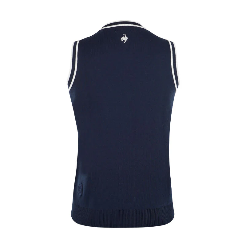 LE COQ SPORTIF GOLF New Basic Women's Sleeveless Vest (Navy) - Image 2