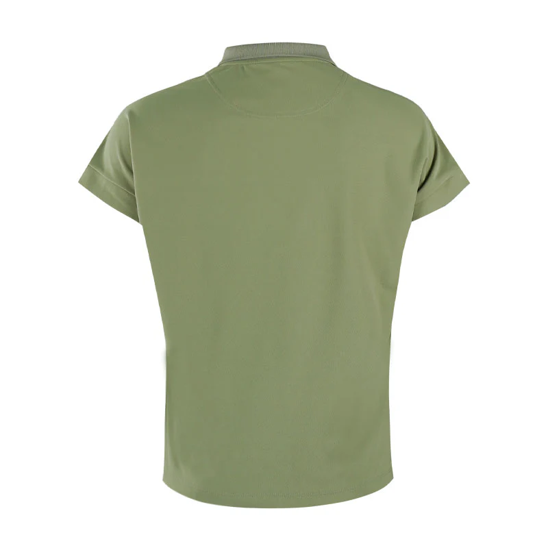 LE COQ SPORTIF GOLF Wide Fit Women's Polo (Khaki) - Image 2