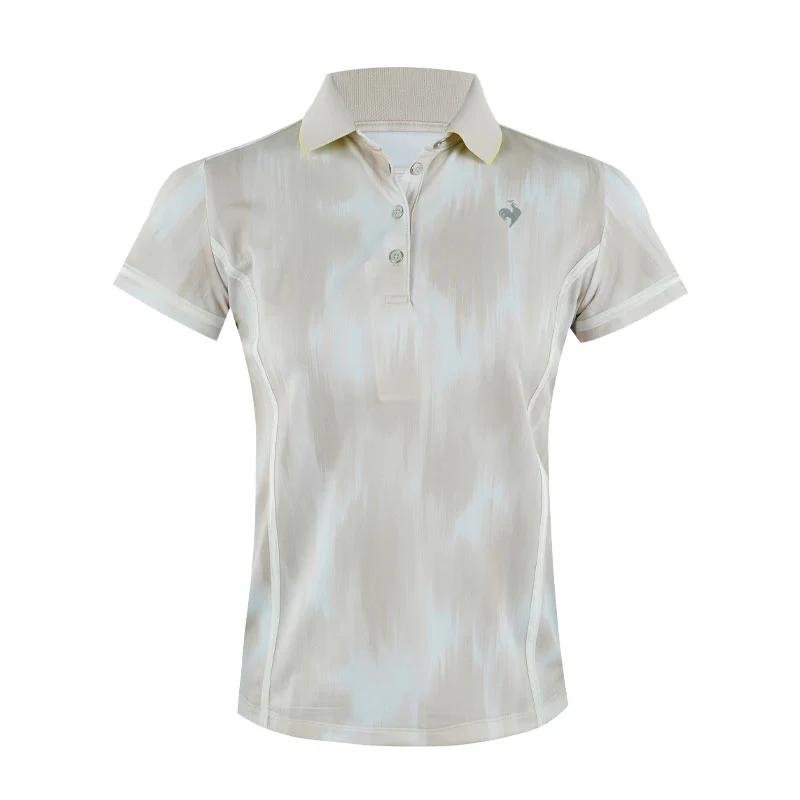 LE COQ SPORTIF GOLF Rijoume Curve Women's Polo (Beige)