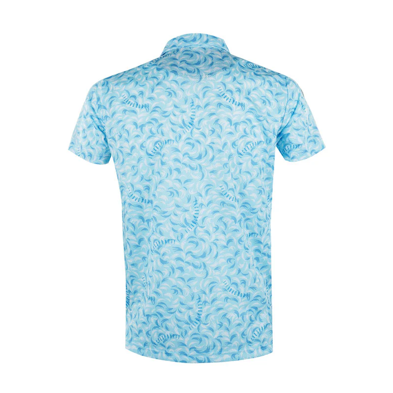 LE COQ SPORTIF GOLF Cool Touch Petite Men's Polo (Sand) - Image 2