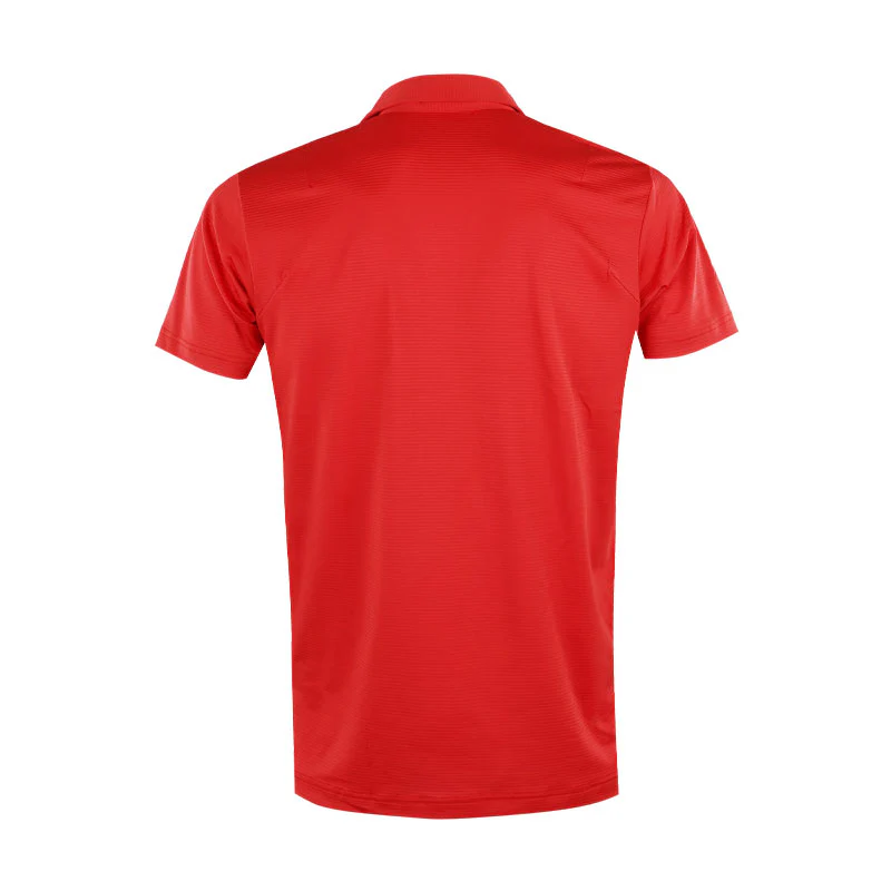 LE COQ SPORTIF GOLF Stripe Men's Polo (Red) - Image 2