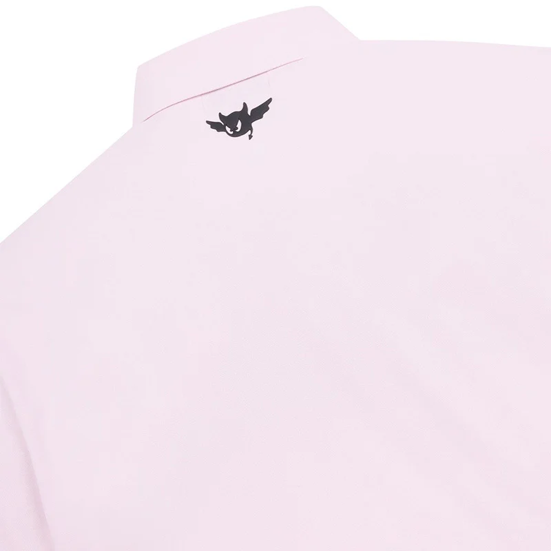 WAAC Athletic Essential Men's Pique Polo (Pink) - Image 3