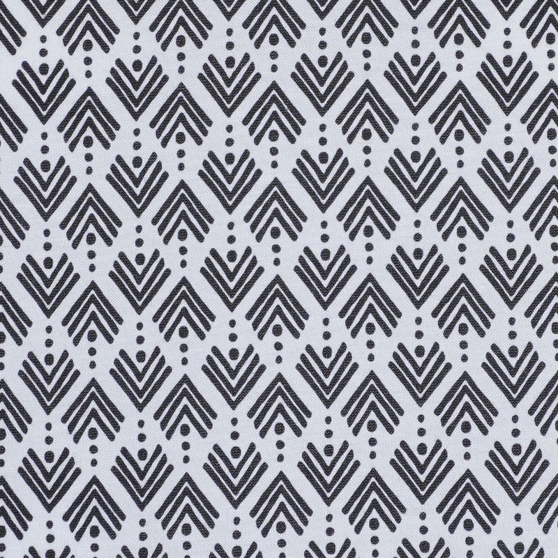 CUTTER & BUCK Mercerized Men's Polo (White/Black) - Image 4