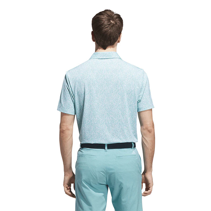 ADIDAS Ultimate365 Bunker Men's Polo (Teal) - Image 2