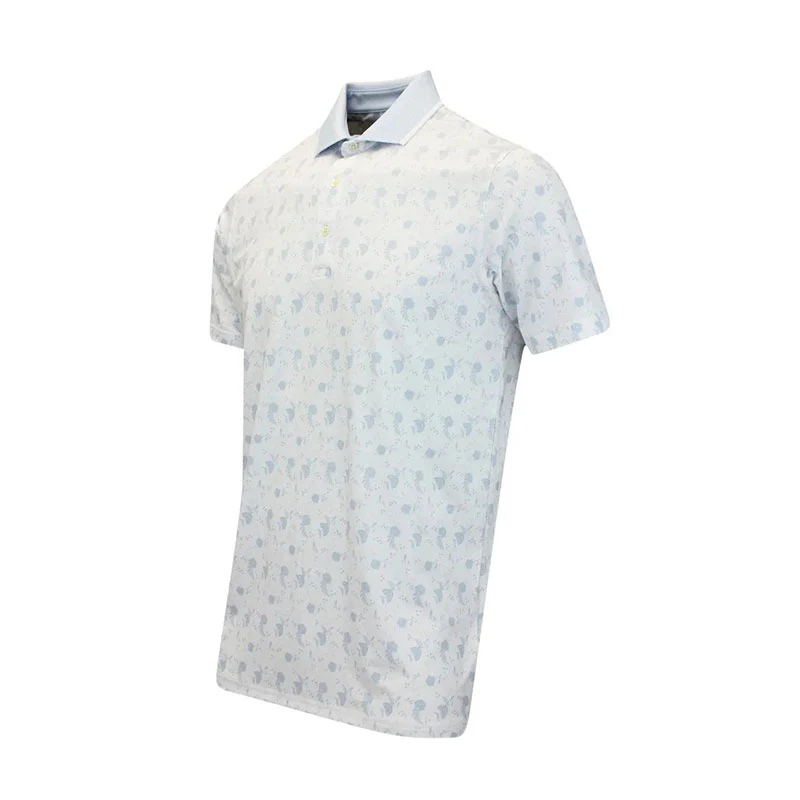 PUMA MATTR Ornamental Boy's Polo (White) - Image 3