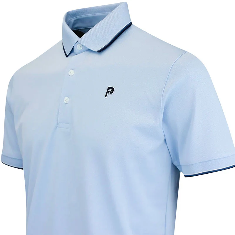 PUMA x PTC Tipped Men's Polo (Haute Tropic) - Image 4