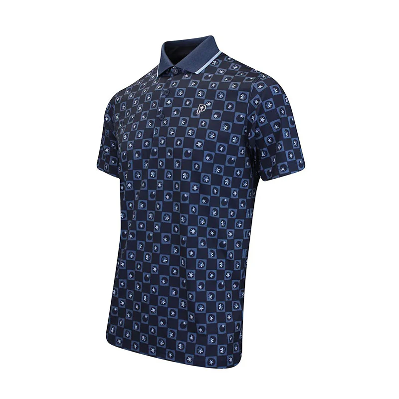 PUMA x PTC Micro Men's Polo (Deep Navy) - Image 3