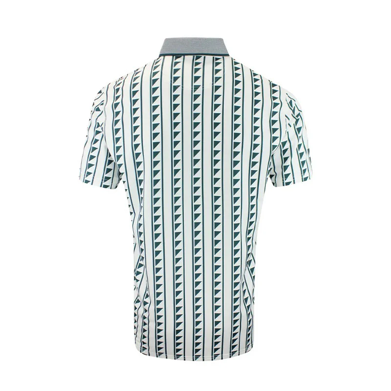 PUMA x REIGNING CHAMP MATTR Men's Polo (White/Green) - Image 2