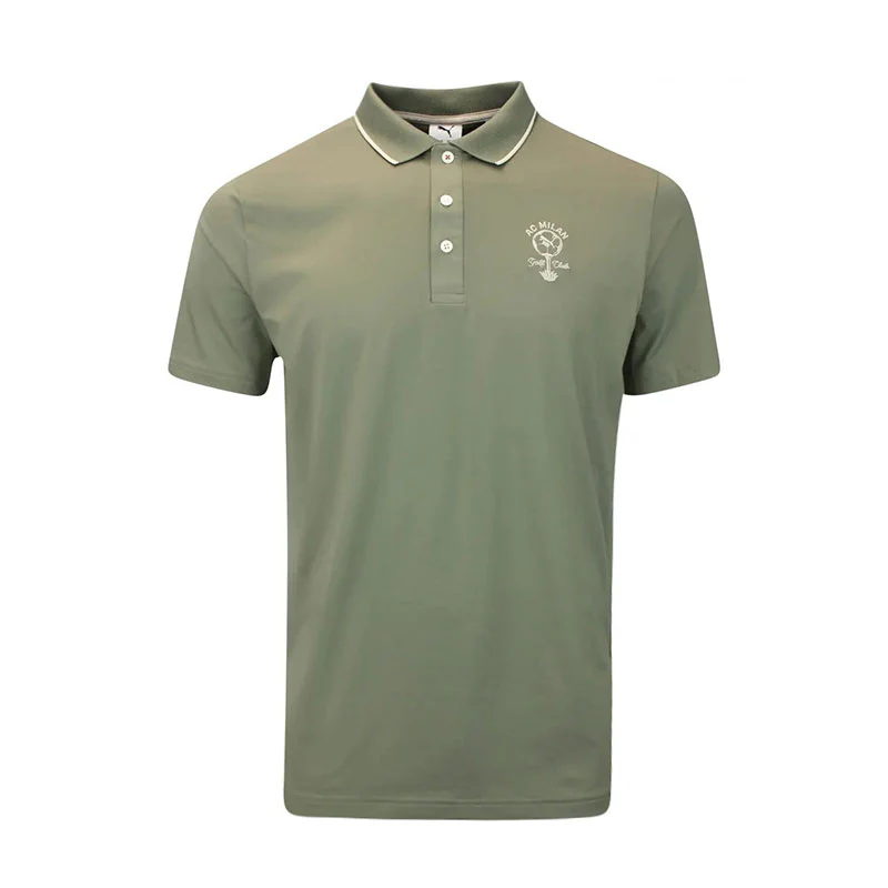 PUMA x AC Milan Men's Polo (Dark Sage)