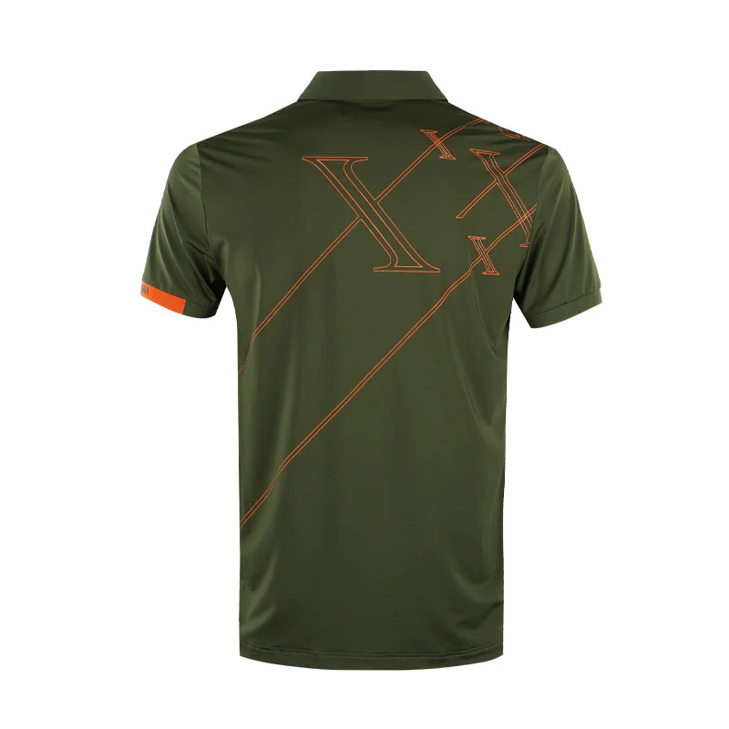 HONMA Performance Men's Polo (Khaki) - Image 2