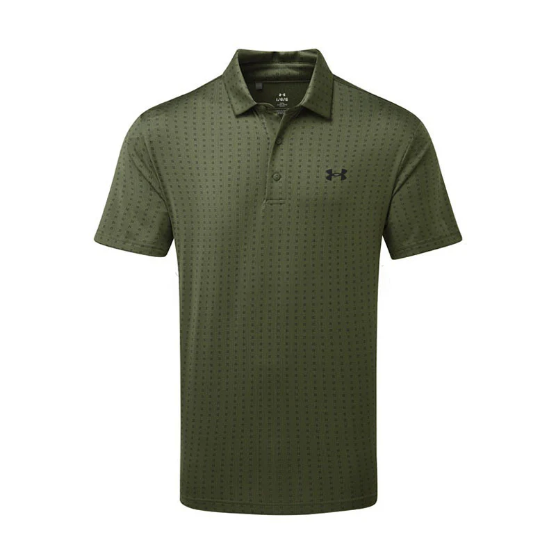 UNDER ARMOUR Playoff 3.0 Men's Printed Polo (Marine OD Green)