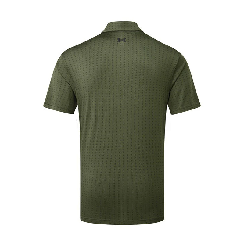 UNDER ARMOUR Playoff 3.0 Men's Printed Polo (Marine OD Green) - Image 2
