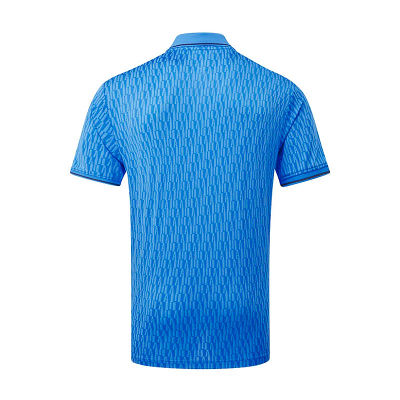 UNDER ARMOUR Drive Sport Jacquard Men's Polo (Blue/Navy) - Image 2