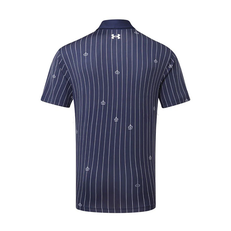 UNDER ARMOUR Playoff 3.0 Men's Printed Polo (Midnight Navy) - Image 2