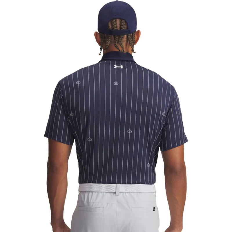 UNDER ARMOUR Playoff 3.0 Men's Printed Polo (Midnight Navy) - Image 4