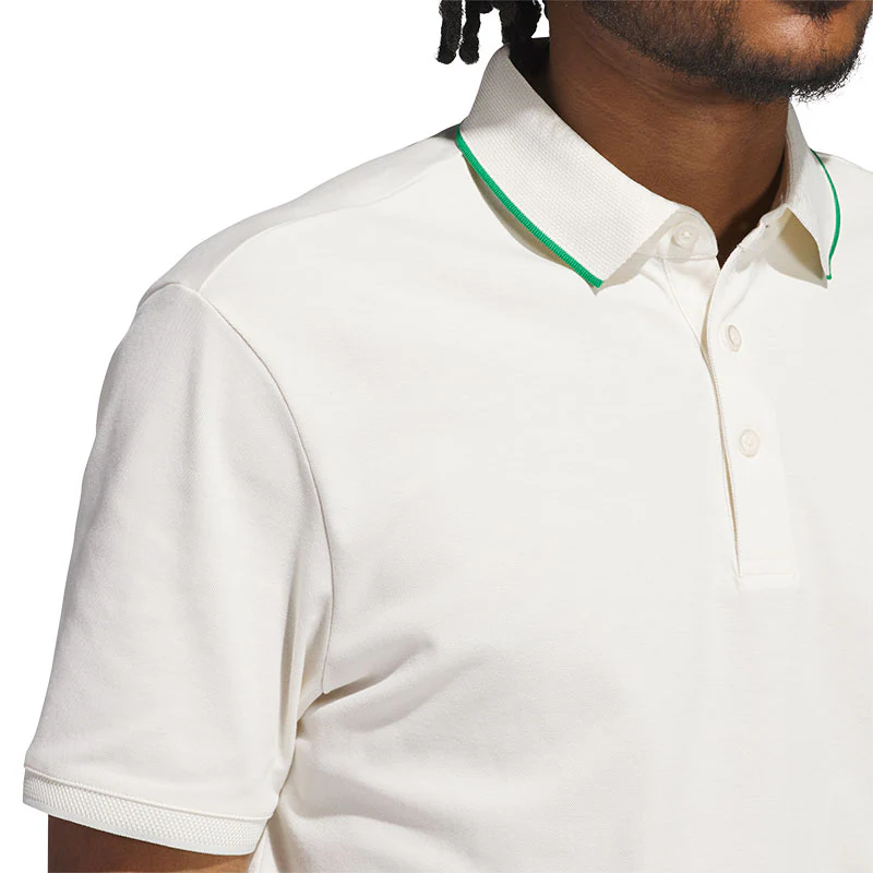 ADIDAS Originals Twistknit Trefoil Men's Polo (White) - Image 3