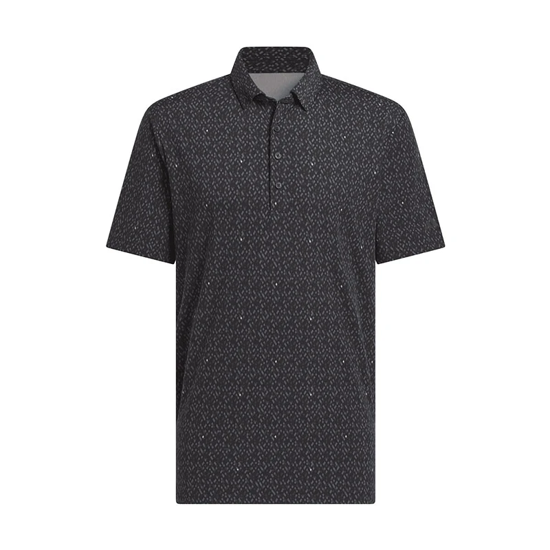 ADIDAS Ultimate365 Micro Argyle Men's Polo (Black)