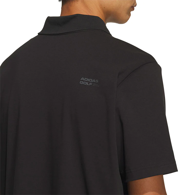 ADIDAS Twistknit Men's Polo (Black) - Image 3