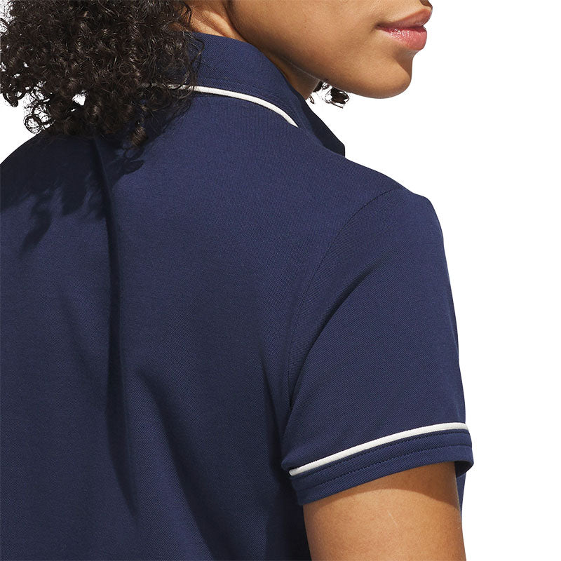 ADIDAS Originals Twistknit Trefoil Women's Polo (Indigo) - Image 4