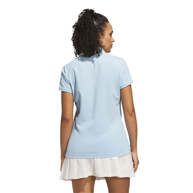 ADIDAS Originals Twistknit Trefoil Women's Polo (Sky) - Image 2