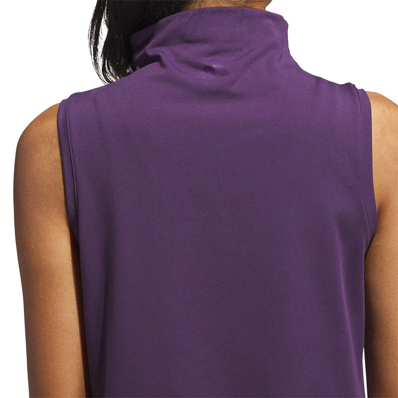 ADIDAS Ultimate365 Women's Sleeveless Mock Neck Top (Aurora) - Image 4