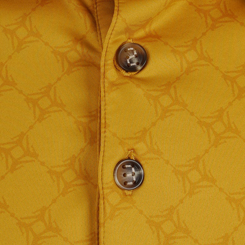 NIKE Jordan Sport Printed Men's Polo (Goldtone) - Image 3