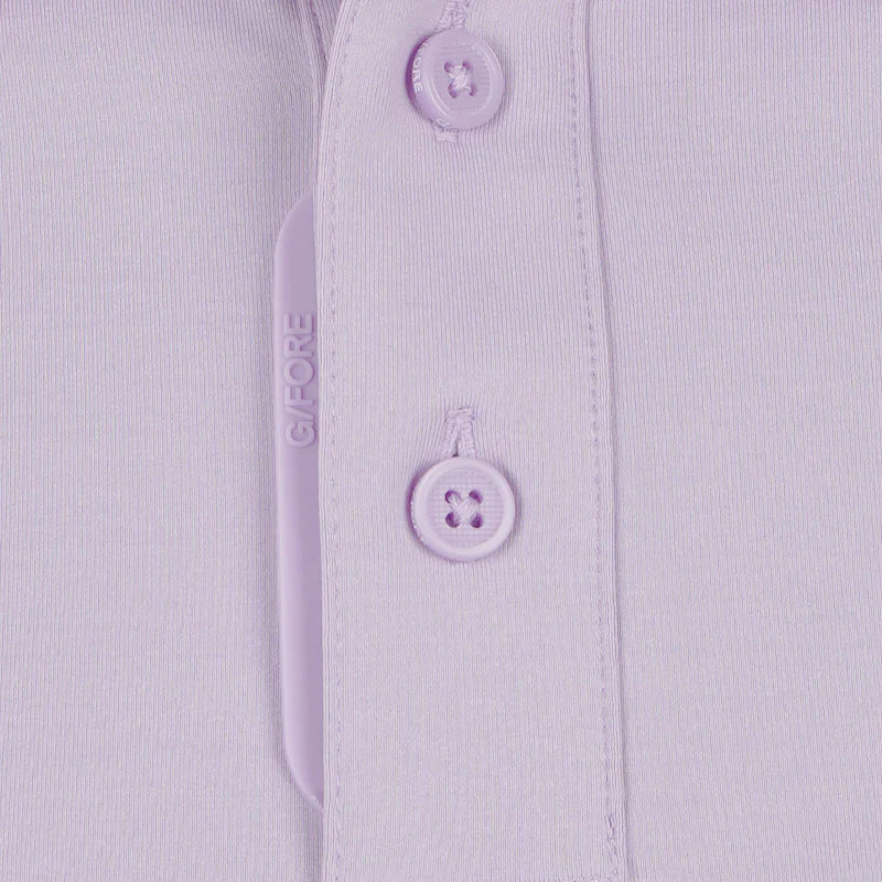 GFORE Melange Ice Nylon Men's Polo (Irism) - Image 3