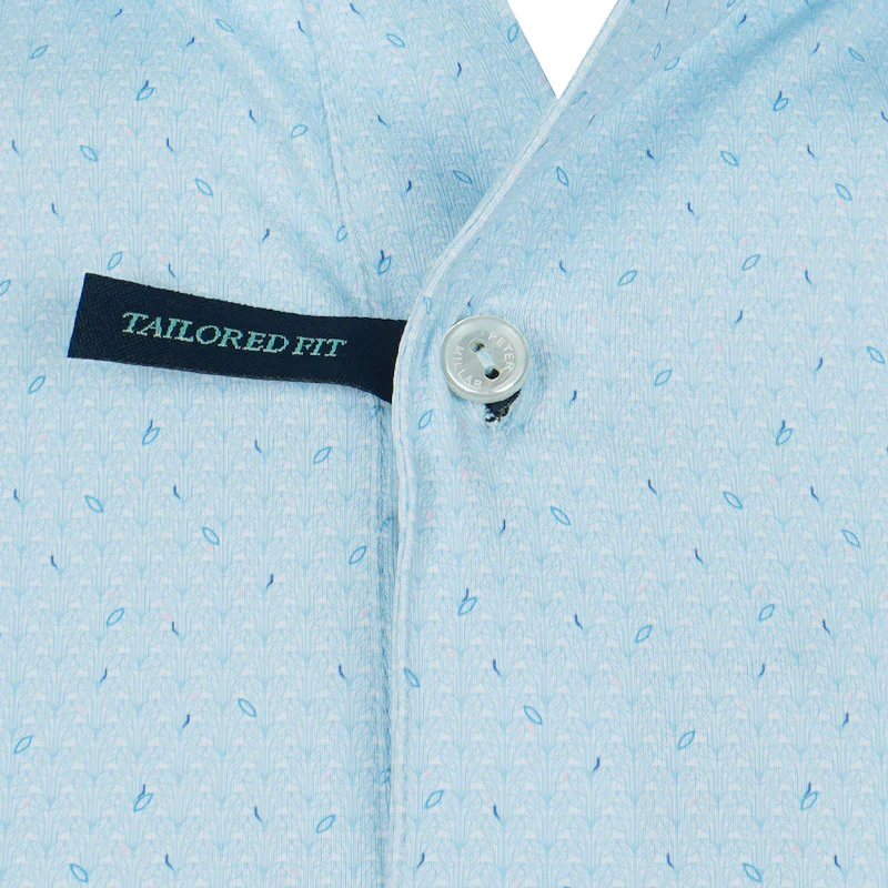 PETER MILLAR Corinth Performance Jersey Polo (Blue Forest) - Image 3