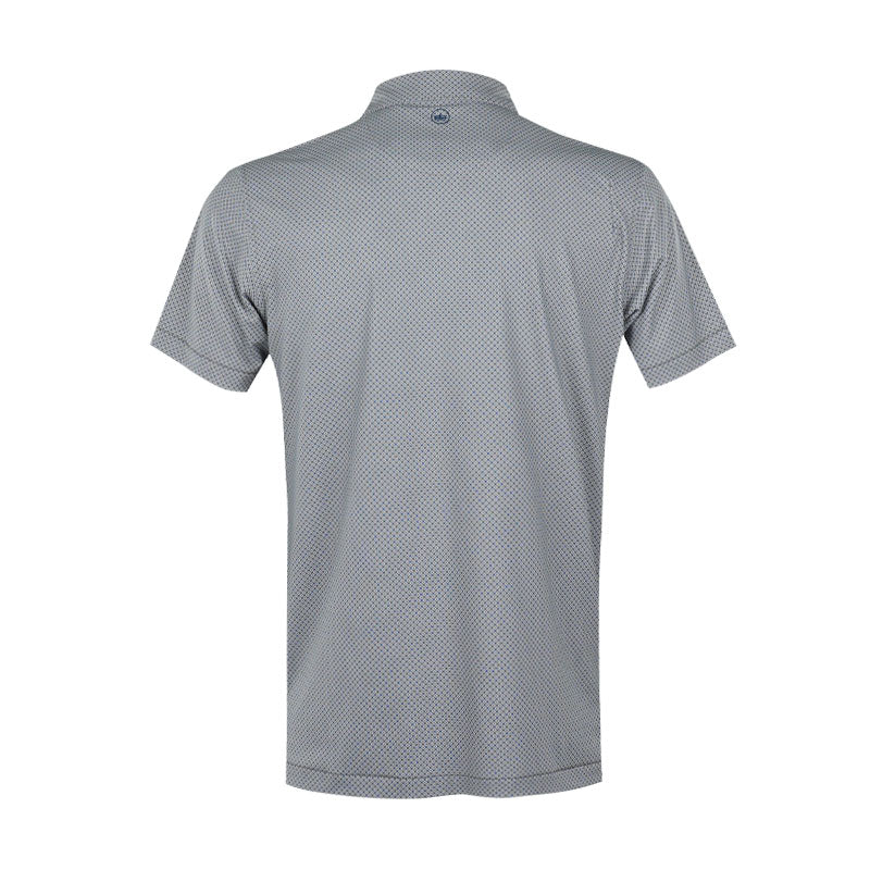 PETER MILLAR Seville Men's Performance Jersey Polo (White) - Image 2