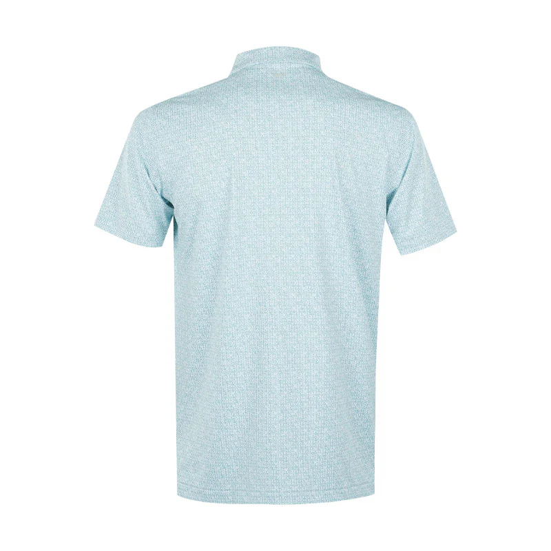 PETER MILLAR Due North Men's Performance Jersey Polo (White) - Image 2
